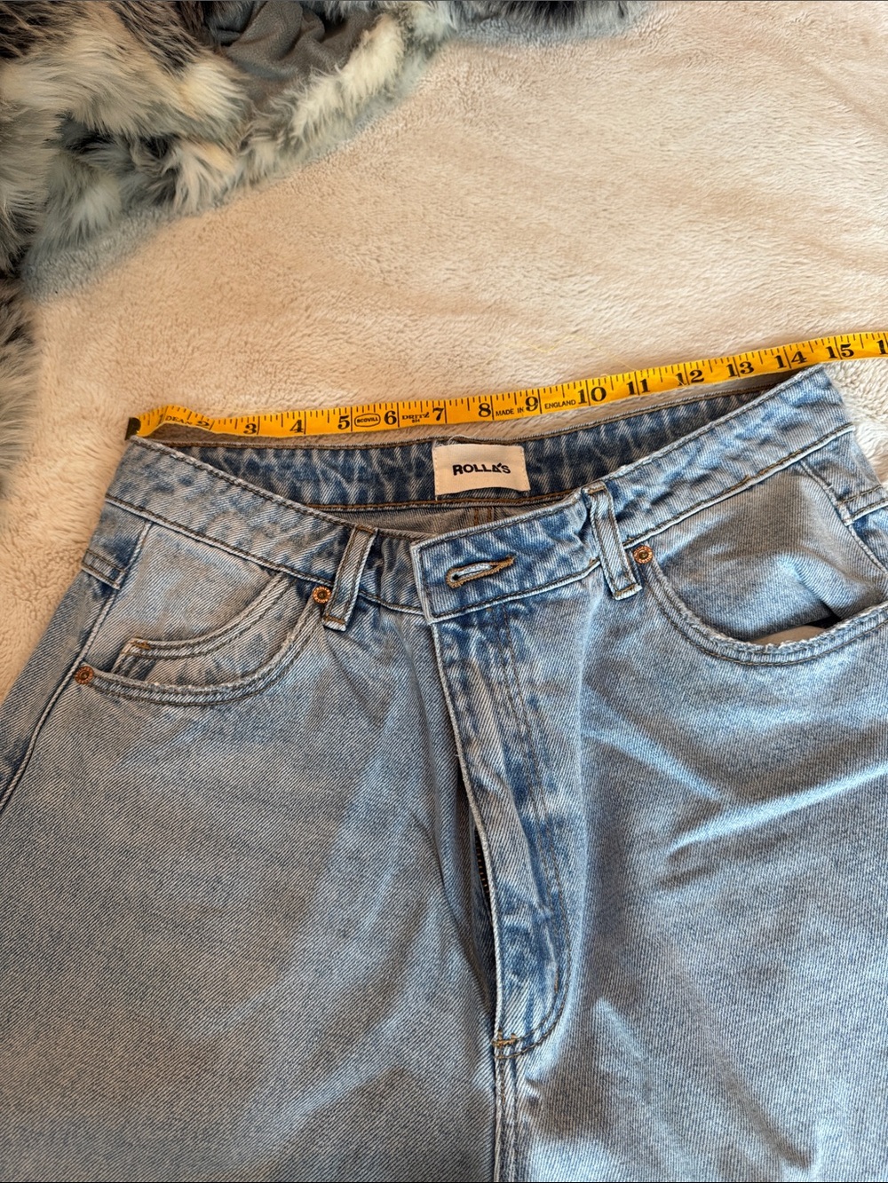 ROLLA'S Light Blue Women's Wide Leg Jeans